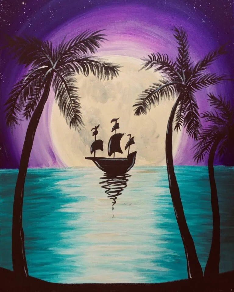 Copy of Moonlight Sailboat
