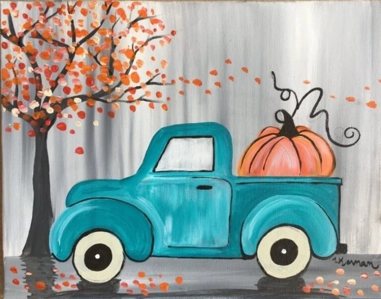 Pumpkin Truck